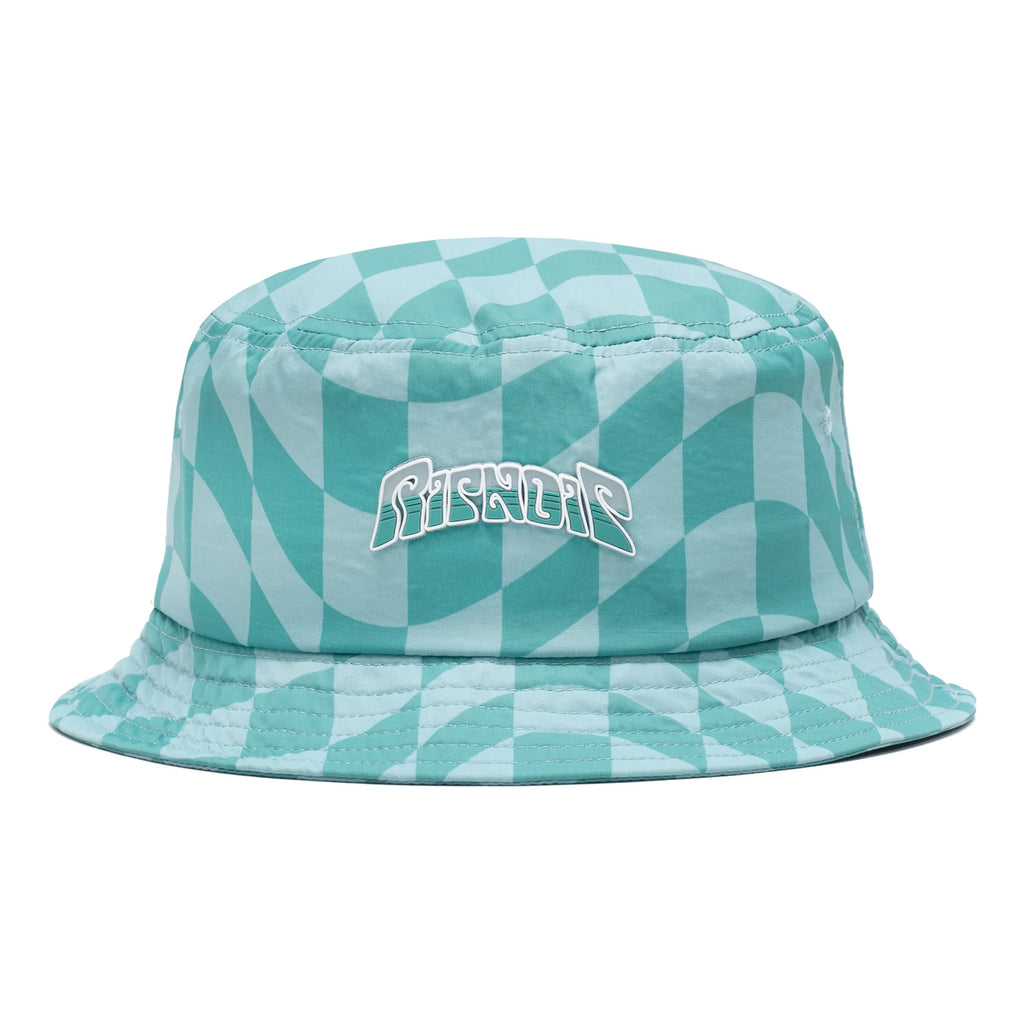 RIPNDIP CHECKED BUCKET HAT (OLIVE)