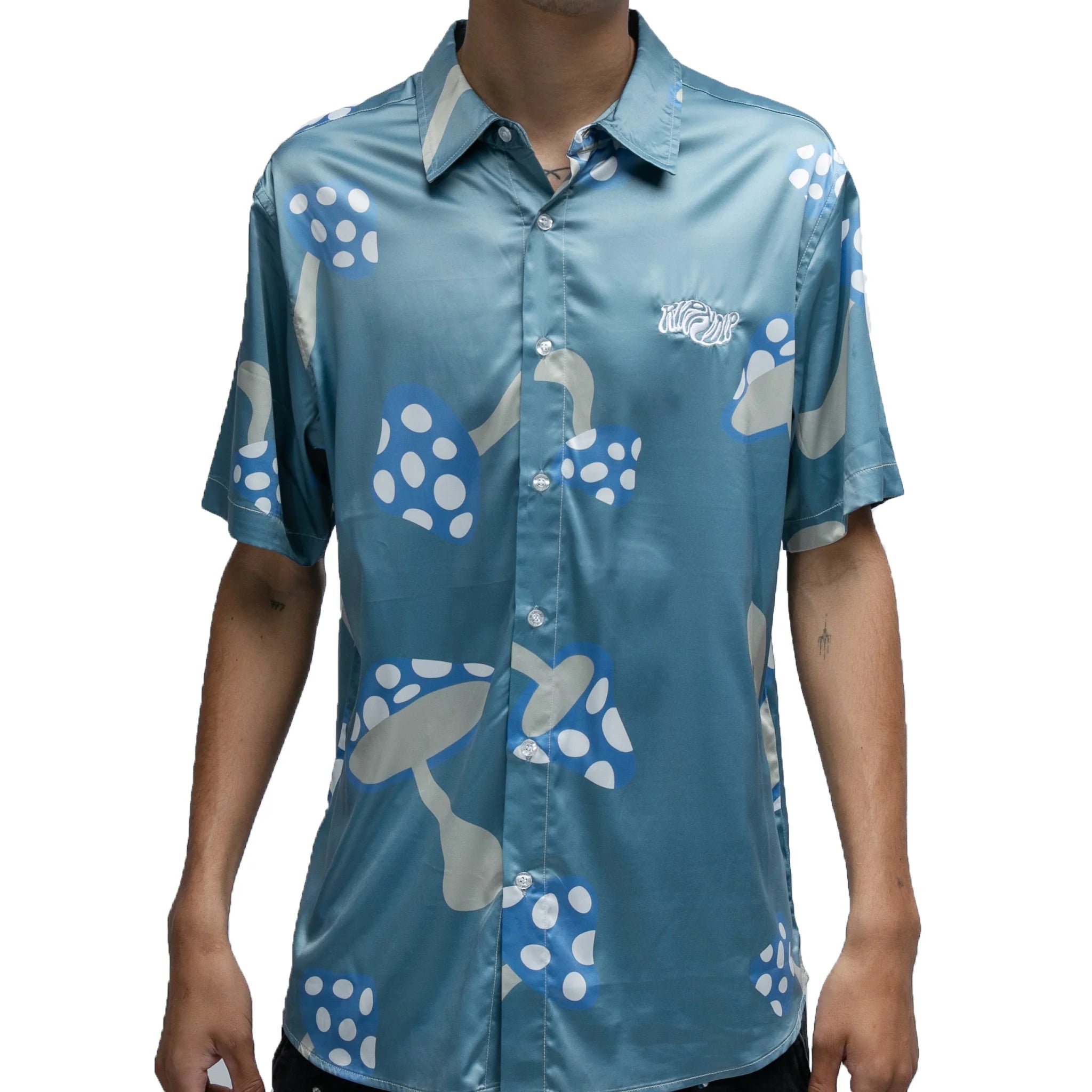 Euphoria Button Up (Light Slate)