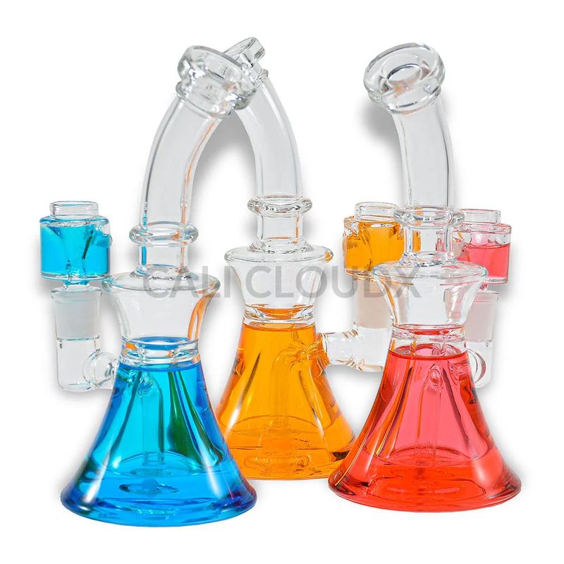 9" FREEZABLE LIQUID CURVED WATER-PIPE
