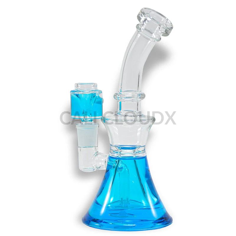 9" FREEZABLE LIQUID CURVED WATER-PIPE