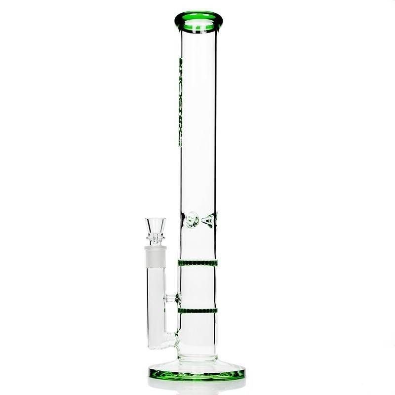 Phoenix Twin Honeycomb Glass Bong Blue