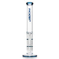Phoenix Twin Honeycomb Glass Bong Blue