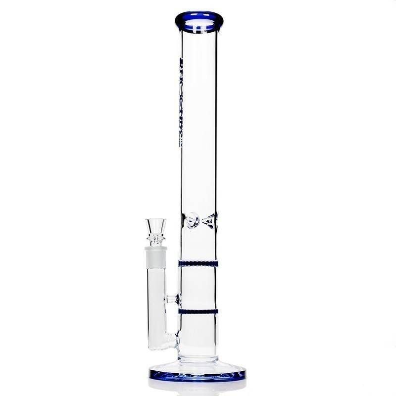 Phoenix Twin Honeycomb Glass Bong Blue