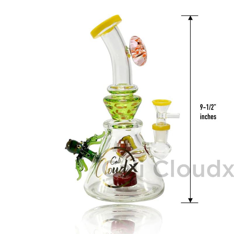8" FISH PENDANT SHOWER HEAD WATER PIPE BY CALI CLOUDX