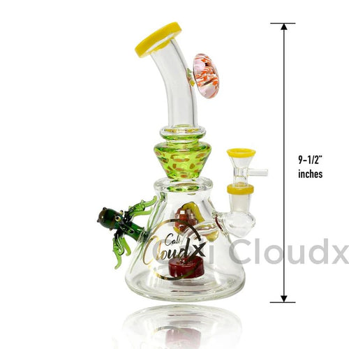 8" FISH PENDANT SHOWER HEAD WATER PIPE BY CALI CLOUDX