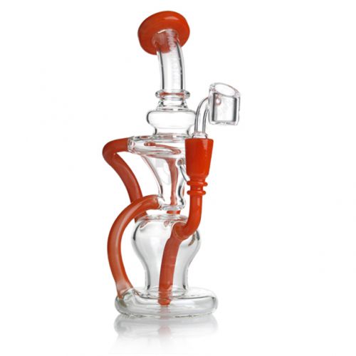 Phoenix Star 9 Inches American Color Rod Recycler Dab Rig
