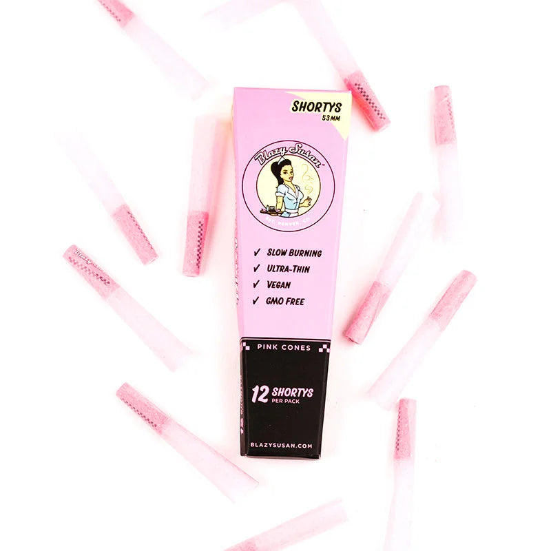 BLAZY SUSAN SHORTY PRE ROLLED CONES-12 COUNT