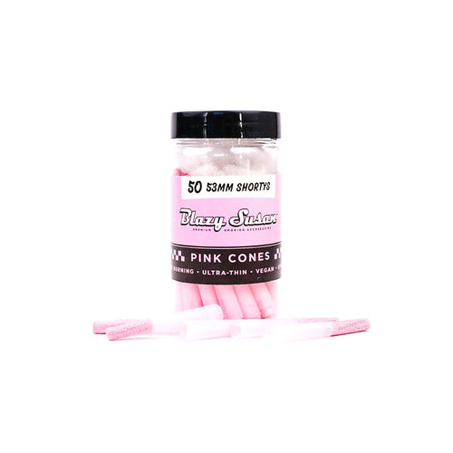 BLAZY SUSAN SHORTY PRE ROLLED CONES – 50 COUNT
