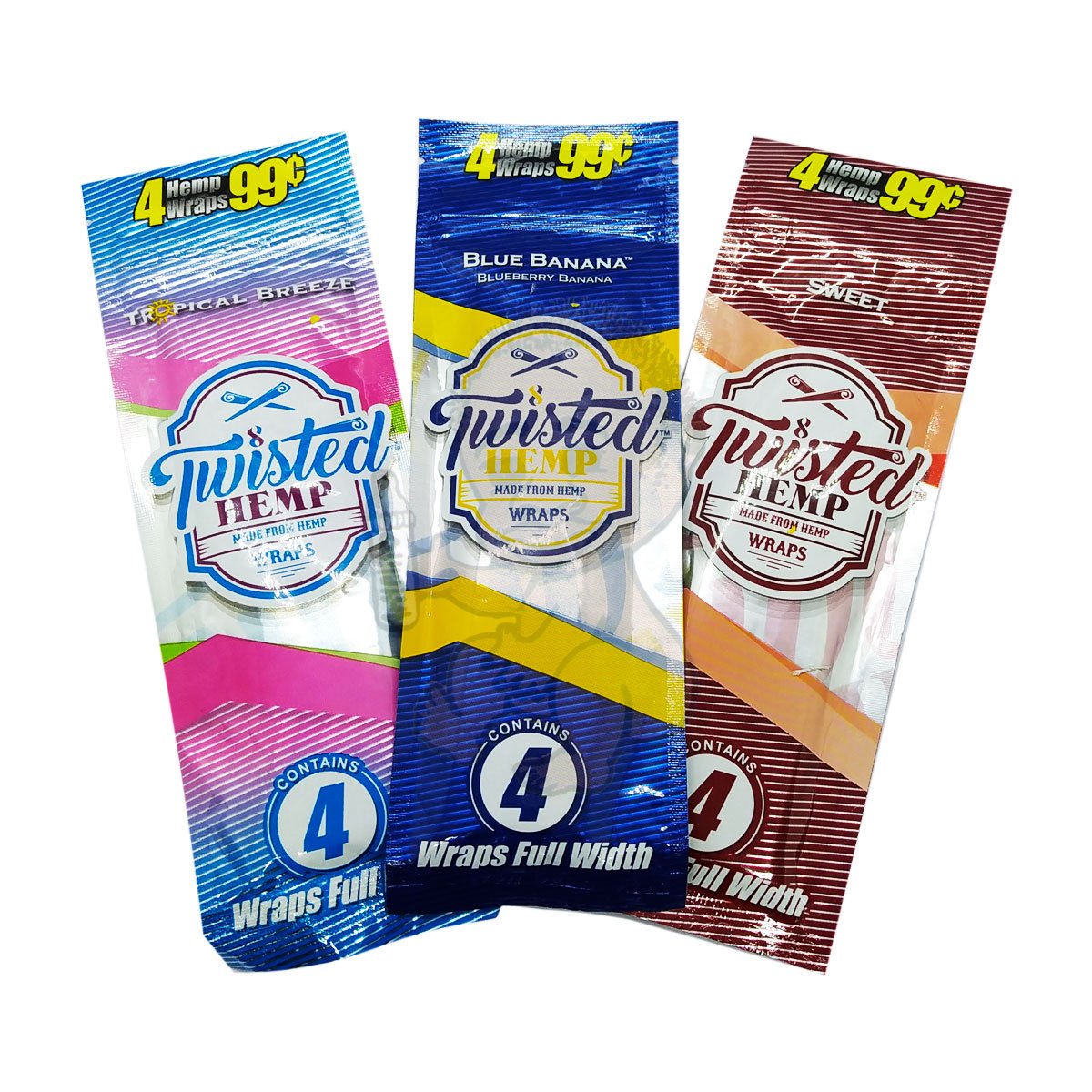 BLUNTS TWISTED HEMP 4 UNIDADES