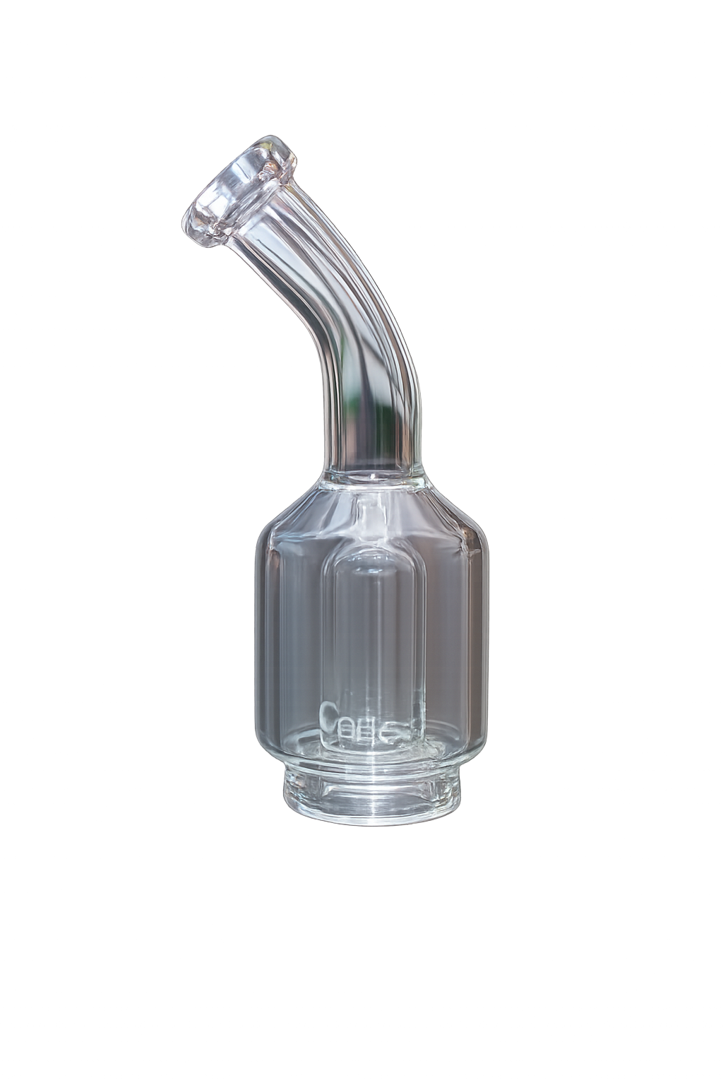 Focus V Carta Glass Bubbler Top Bent Neck Water Attachment