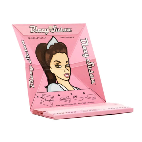 Blazy Susan Pink Deluxe Rolling Kit | King Size