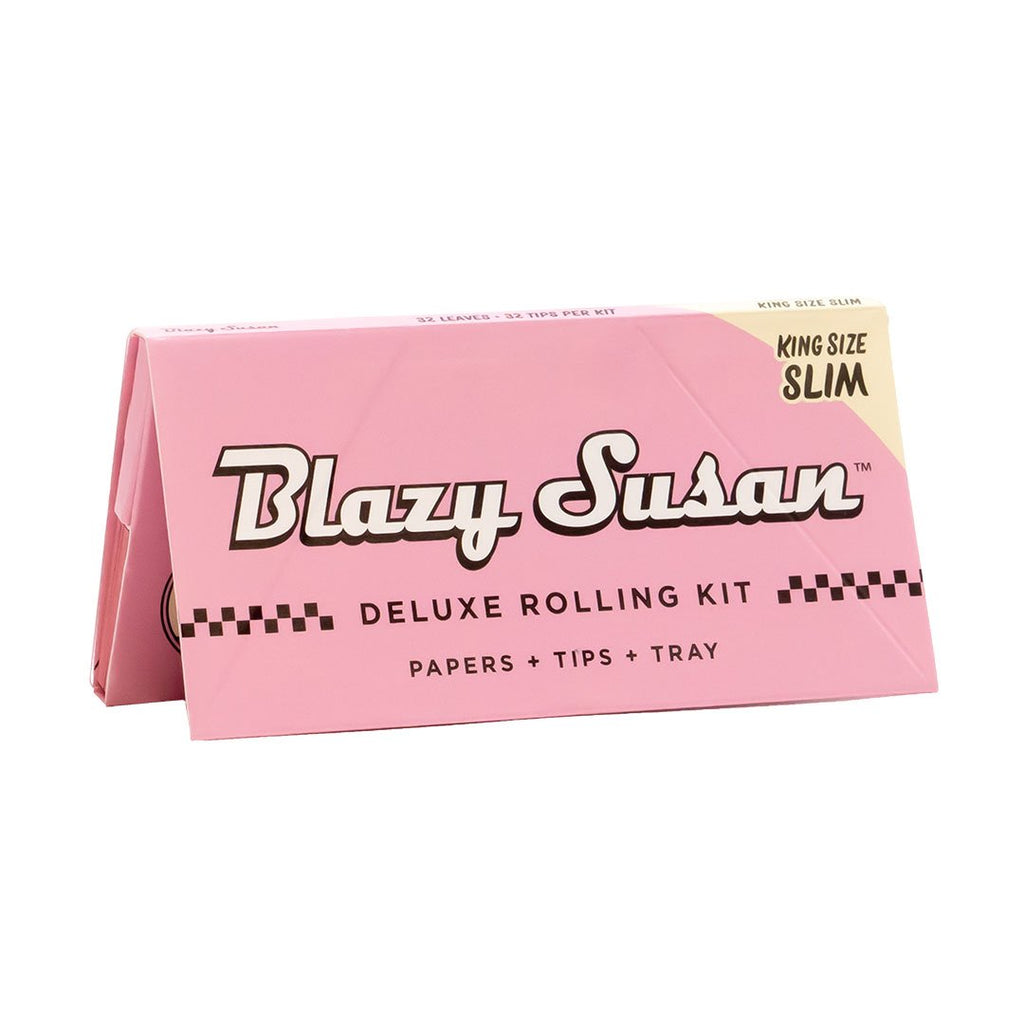 Blazy Susan Pink Deluxe Rolling Kit | King Size