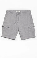 PacSun Grey Cargo Sweat Shorts