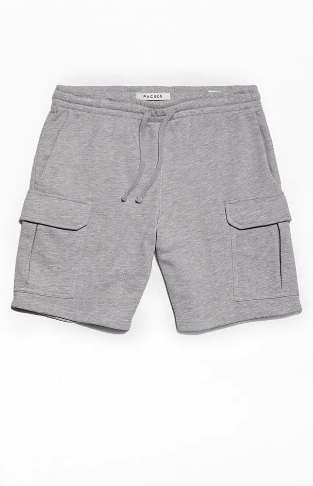 PacSun Grey Cargo Sweat Shorts