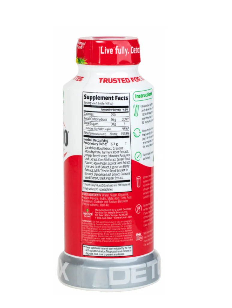 Q CARBO 16OZ Herbal Clean - Desintoxicante Natural