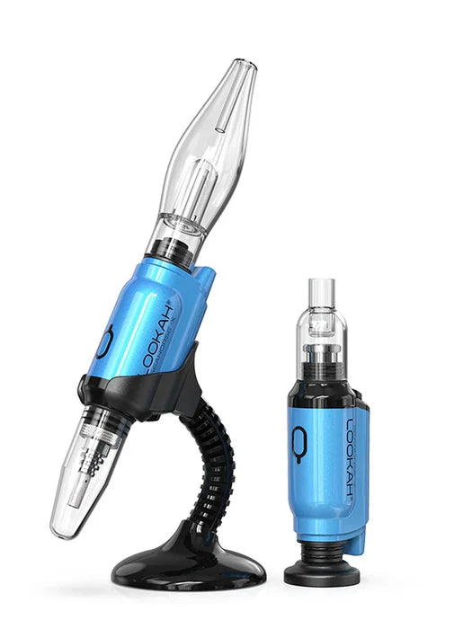 LOOKAH Seahorse X Kit vaporizador 4 en 1 para concentrados con filtración de agua y batería de 950 mAh
