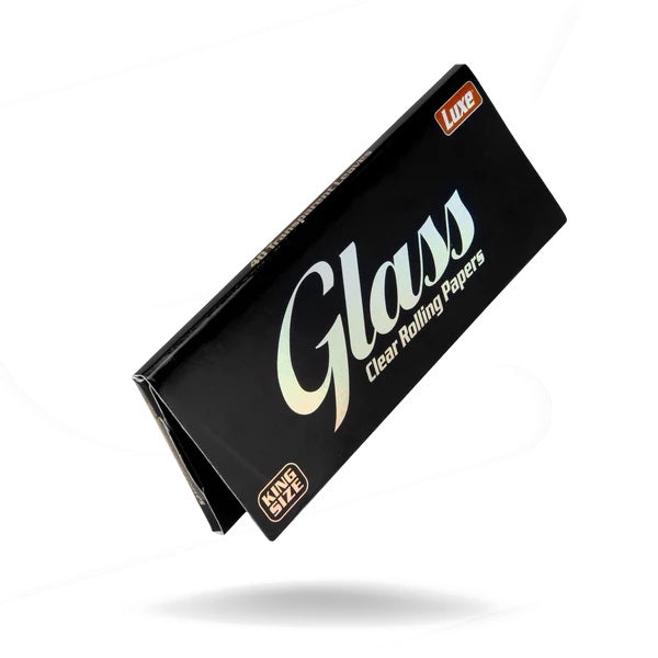 Luxe Glass Clear Rolling Papers 1 1/4