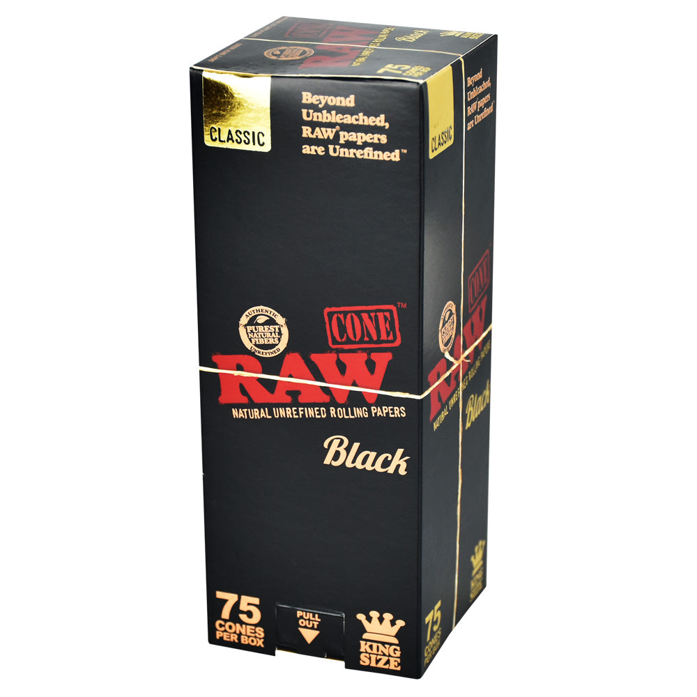 RAW Black conos 1 1/4