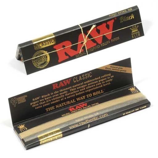 RAW BLACK KING SIZE