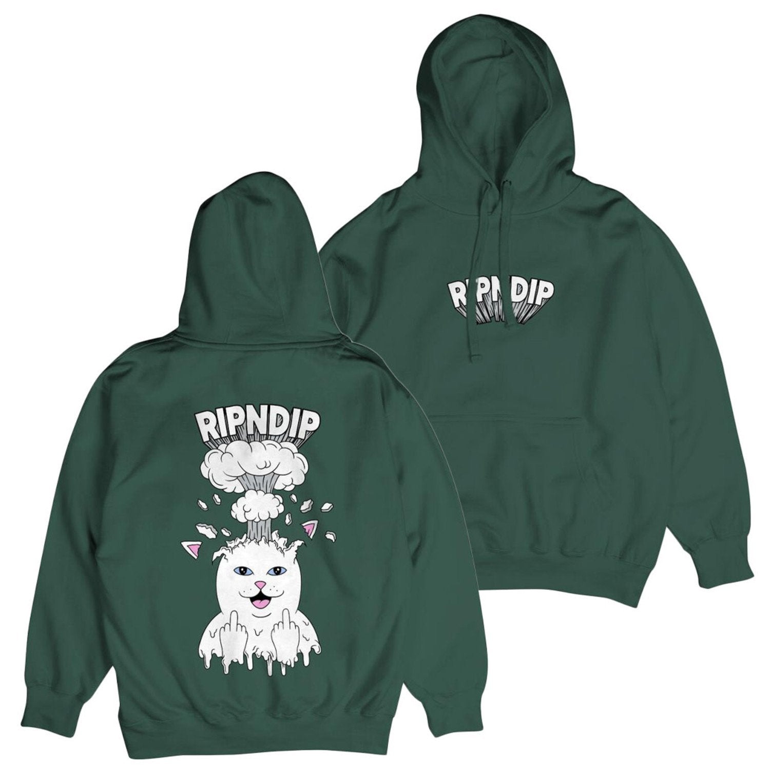Mind Blown Hoodie (Alpine Green)