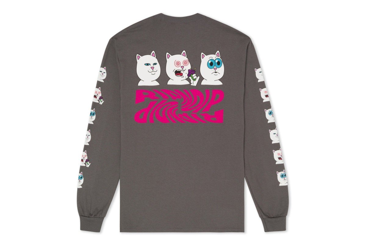 Shroom Diet Long Sleeve (Charcoal)