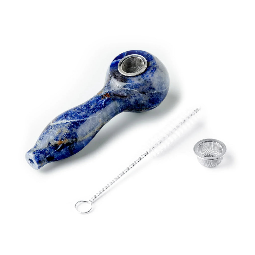 Gemstone Spoon Pipe