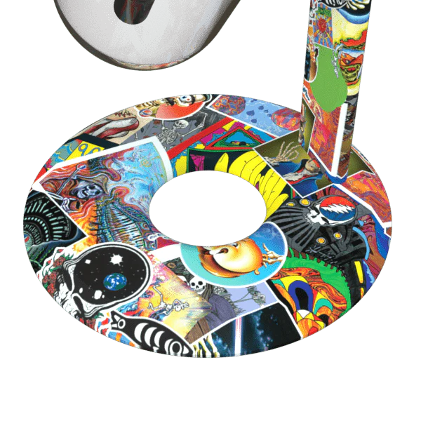 Grateful Dead Stündenglass Gravity Infuser Legacy Patchwork