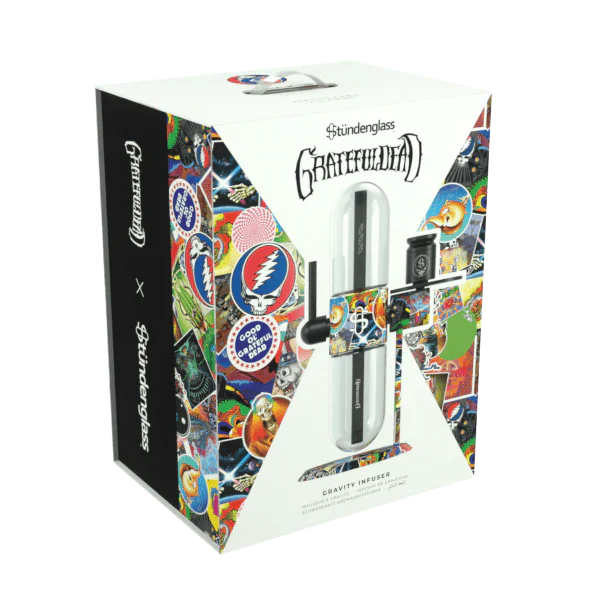 Grateful Dead Stündenglass Gravity Infuser Legacy Patchwork