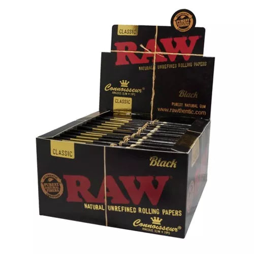 RAW Black Connoisseur King Size